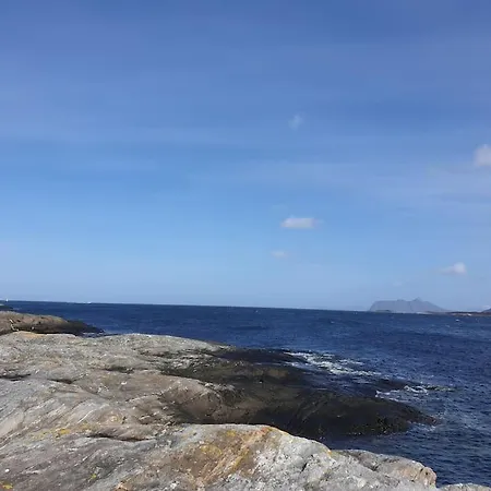 Koselig Hus Med Hage I Heroy Pa Sunnmore. *