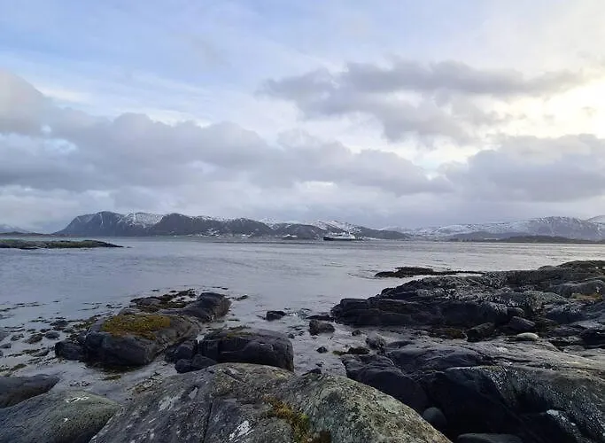 Koselig Hus Med Hage I Heroy Pa Sunnmore. Royra